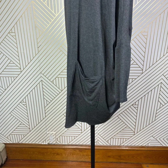 Beyond Yoga Gray Modal Dolman Sleeve Fleece‎ Cardigan Size US XS/S - Picture 6 of 11